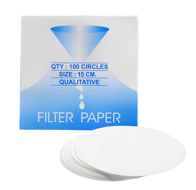 EISCO Premium Filter Paper, 15cm, Pack of 100 - Image 1